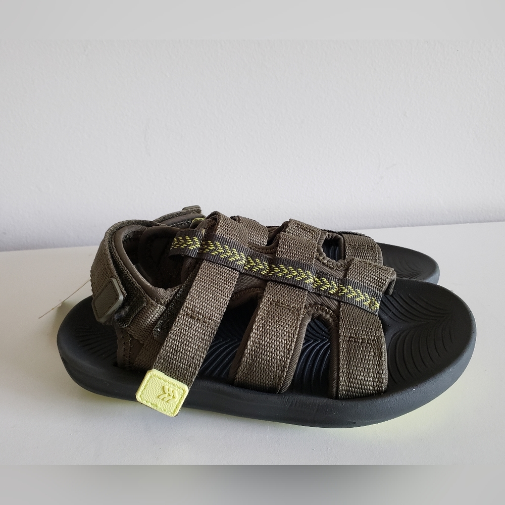 Boys' All-In Motion Green Lumi Sandals Size 1